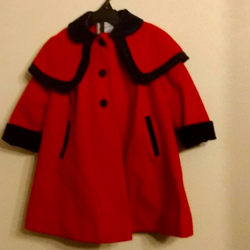 Rothschild size 2T red coat
